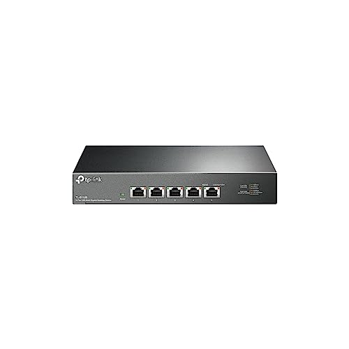 TP-Link TL-SX1008 | 8 Port 10G/Multi-Gig Unmanaged Ethernet Switch | Desktop/Rackmount | Plug & Play | Sturdy Metal Casing | Speed Auto-Negotiation