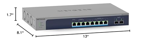 NETGEAR 52-Port PoE Gigabit Ethernet Smart Switch (GS752TPP) - Managed, Optional Insight Cloud Management, 48 x PoE+ @ 760W, 4 x 1G SFP, Desktop or Rackmount, and Limited Lifetime Protection