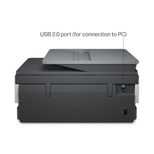 HP OfficeJet 8015e Wireless Color All-in-One Printer, 6 months of Instant Ink included