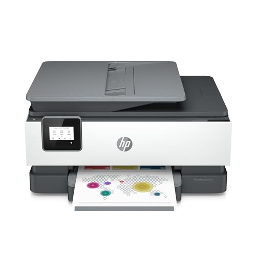 HP OfficeJet 8015e Wireless Color All-in-One Printer, 6 months of Instant Ink included