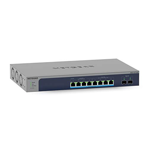 NETGEAR 52-Port PoE Gigabit Ethernet Smart Switch (GS752TPP) - Managed, Optional Insight Cloud Management, 48 x PoE+ @ 760W, 4 x 1G SFP, Desktop or Rackmount, and Limited Lifetime Protection