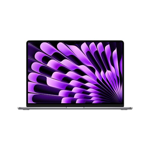 Apple 2024 MacBook Air 15-inch Laptop with M3 chip: Built for Apple Intelligence, 15.3-inch Liquid Retina Display, 8GB Unified Memory, 256GB SSD Storage, Backlit Keyboard, Touch ID; Space Gray