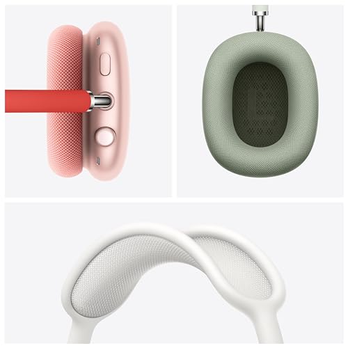 Apple AirPods Max Wireless Over-Ear Headphones, Pro-Level Active Noise Cancellation, Transparency Mode, Personalized Spatial Audio, USB-C Charging, Bluetooth Headphones for iPhone - Midnight