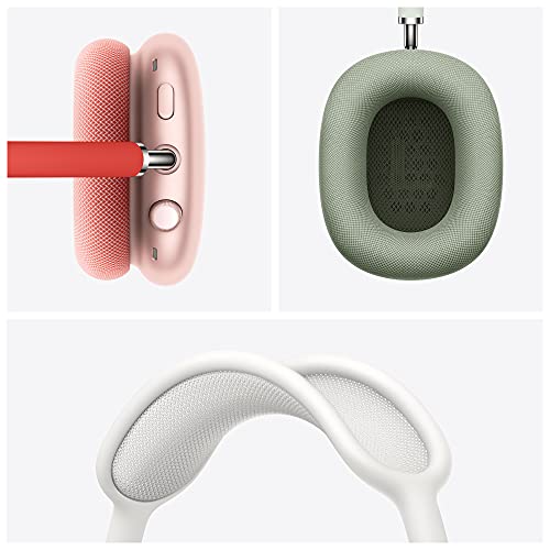 Apple AirPods Max Wireless Over-Ear Headphones, Pro-Level Active Noise Cancellation, Transparency Mode, Personalized Spatial Audio, USB-C Charging, Bluetooth Headphones for iPhone - Midnight