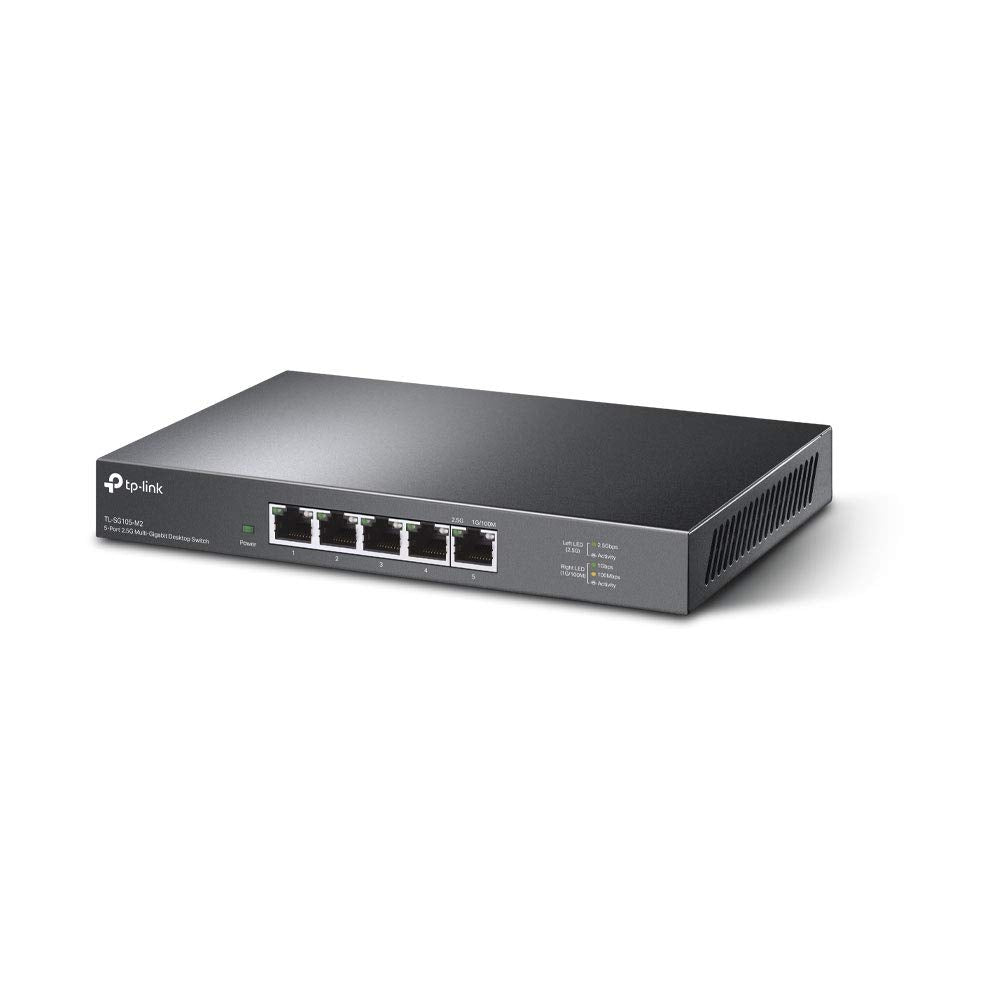 TP-Link TL-SX1008 | 8 Port 10G/Multi-Gig Unmanaged Ethernet Switch | Desktop/Rackmount | Plug & Play | Sturdy Metal Casing | Speed Auto-Negotiation