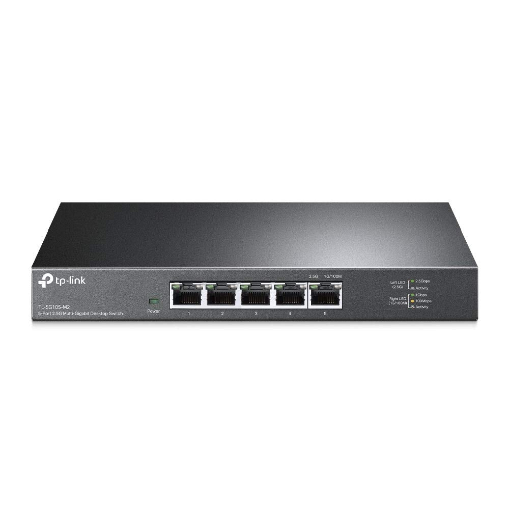 TP-Link TL-SX1008 | 8 Port 10G/Multi-Gig Unmanaged Ethernet Switch | Desktop/Rackmount | Plug & Play | Sturdy Metal Casing | Speed Auto-Negotiation