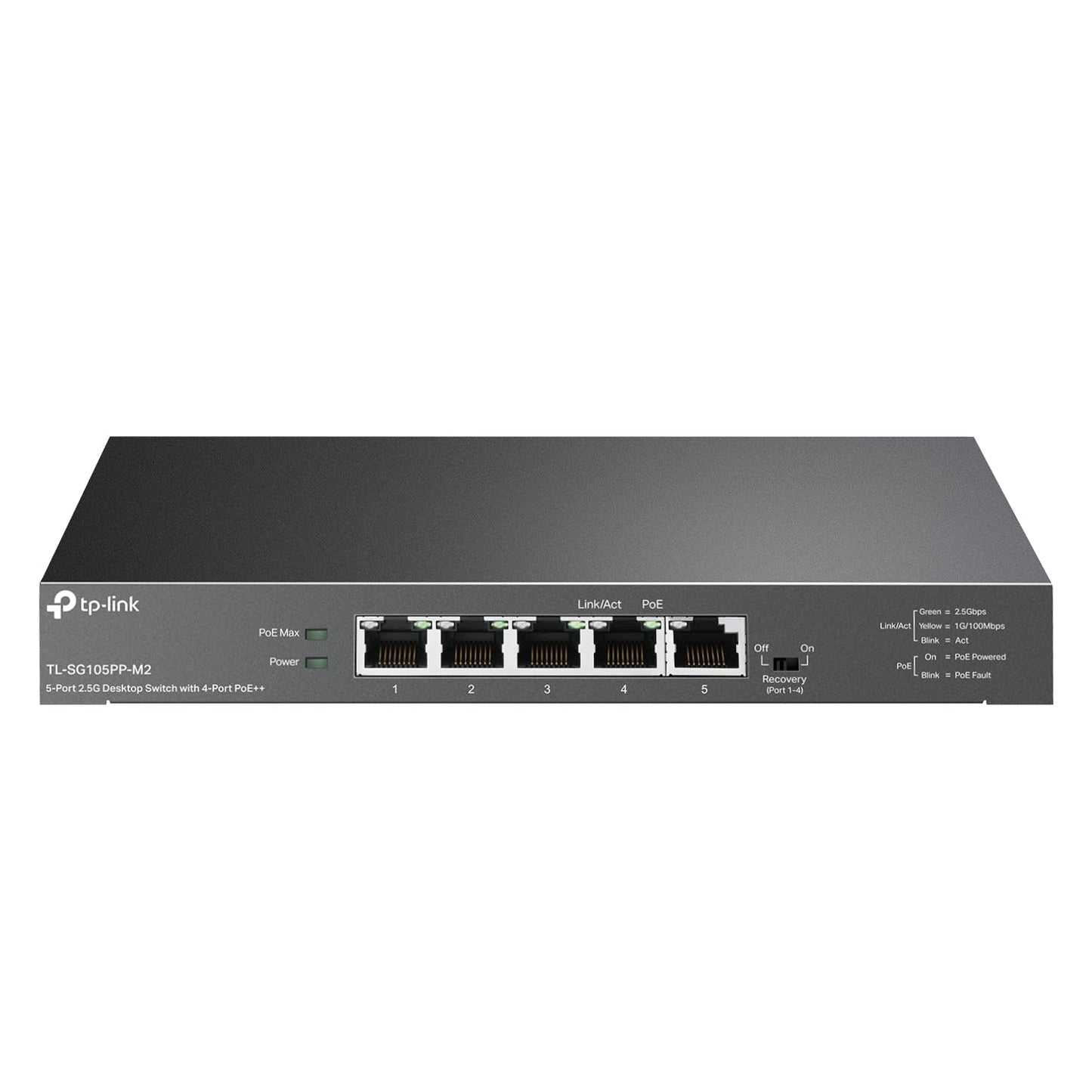 TP-Link TL-SX1008 | 8 Port 10G/Multi-Gig Unmanaged Ethernet Switch | Desktop/Rackmount | Plug & Play | Sturdy Metal Casing | Speed Auto-Negotiation