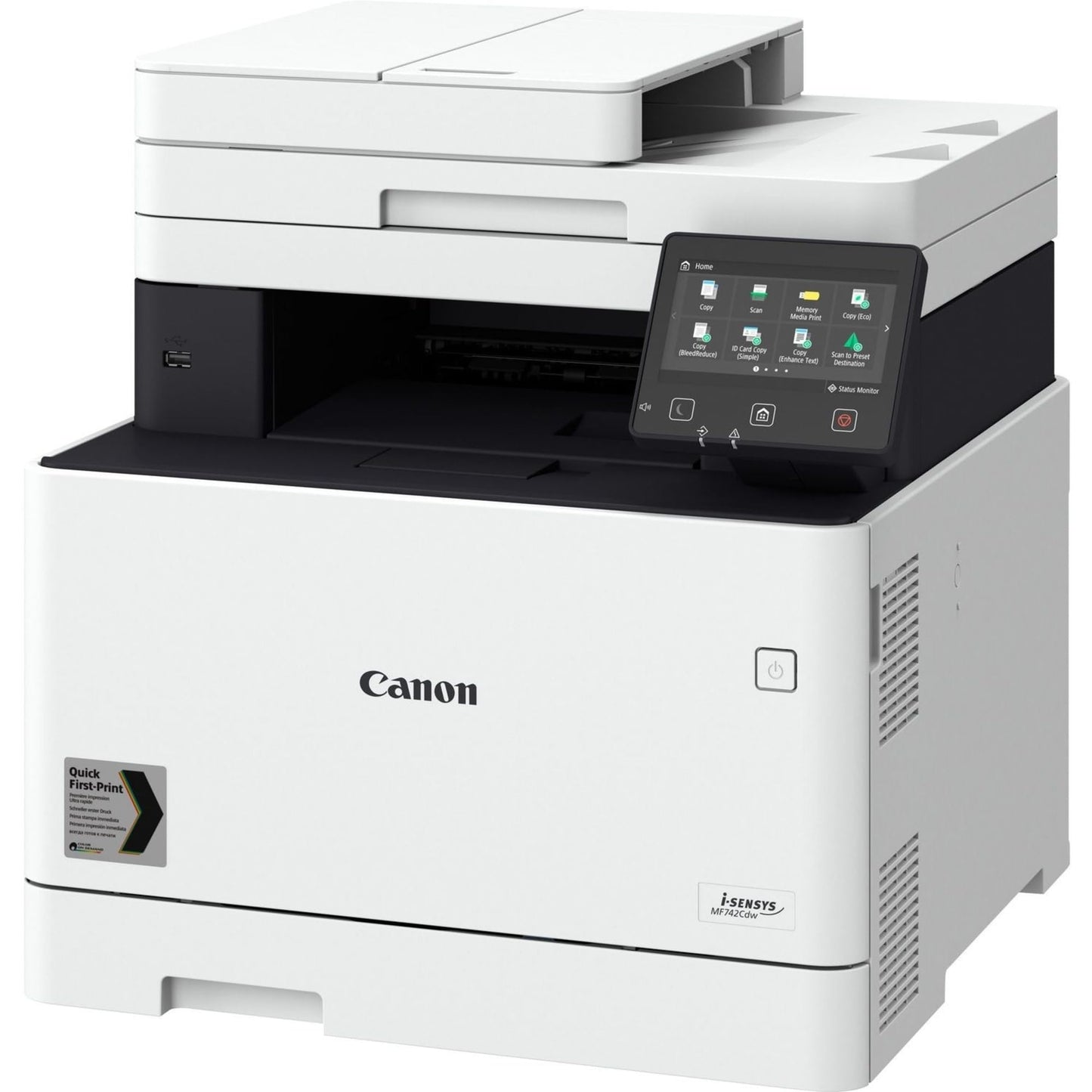 Canon Color imageCLASS MF751Cdw - Multifunction, Duplex, Wireless, Mobile-Ready Laser Printer with 3 Year Limited Warranty, White