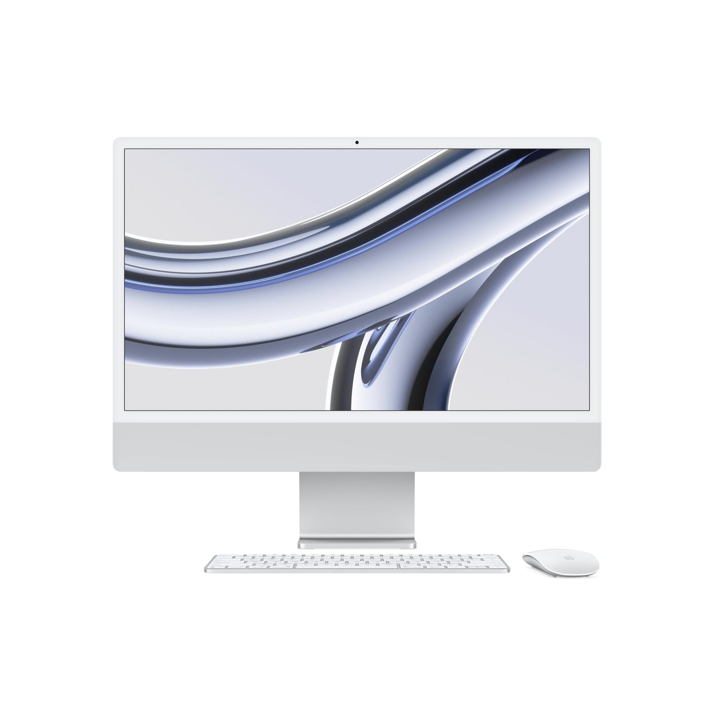 Apple 2023 iMac All-in-One Desktop Computer with M3 chip: 8-core CPU, 10-core GPU, 24-inch Retina Display, 8GB Unified Memory, 256GB SSD Storage, Matching Accessories. Works with iPhone/iPad; Pink