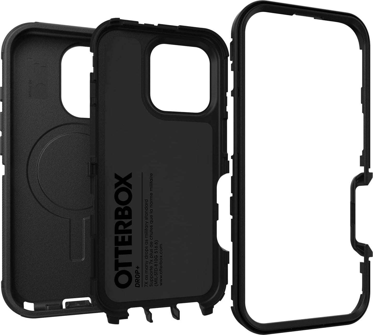 OtterBox iPhone 16 Pro Defender Series Case - Black