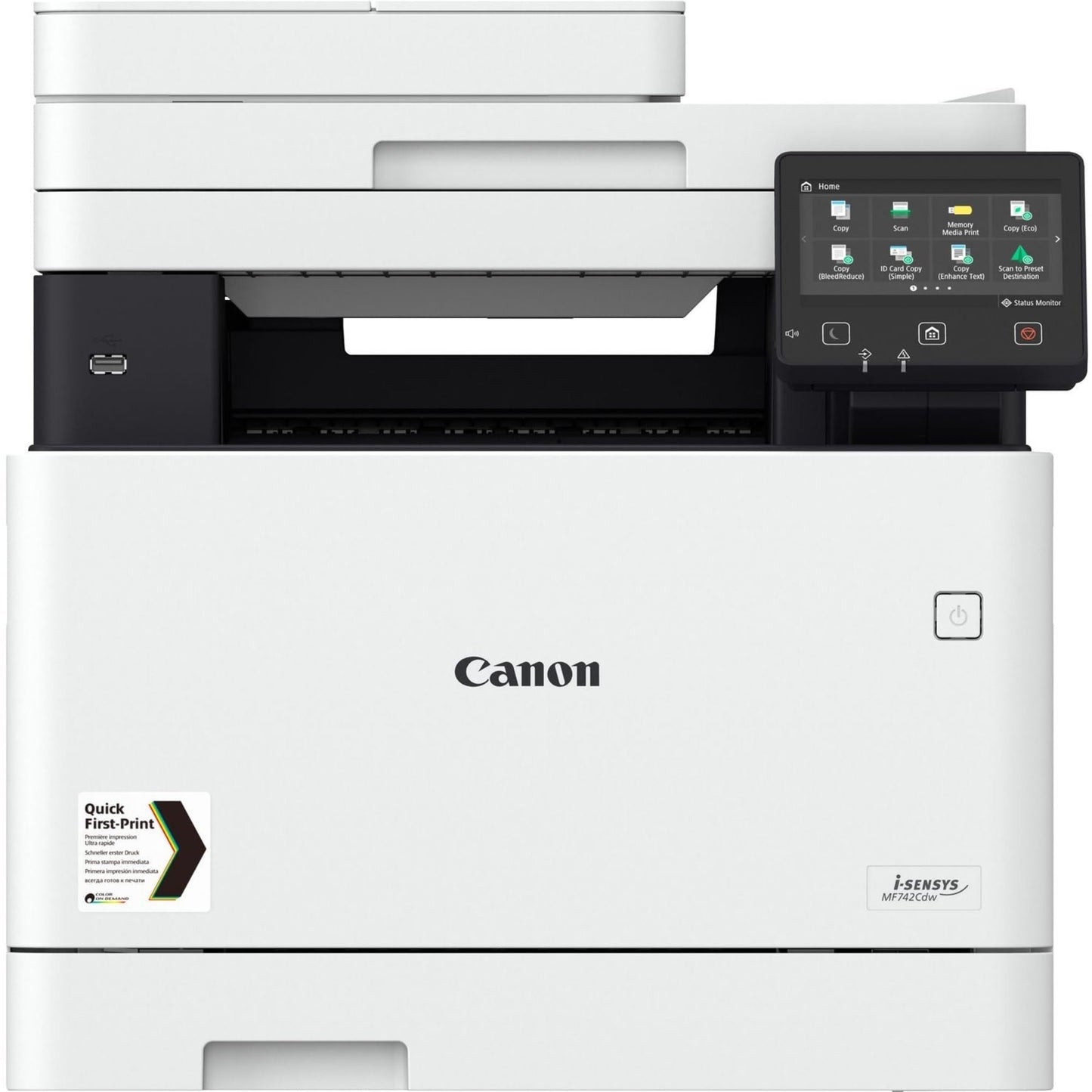 Canon Color imageCLASS MF751Cdw - Multifunction, Duplex, Wireless, Mobile-Ready Laser Printer with 3 Year Limited Warranty, White