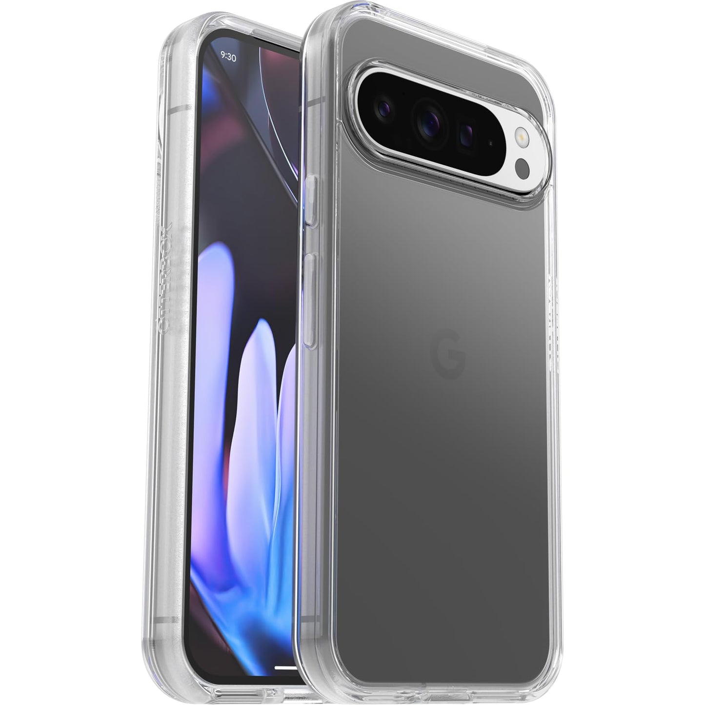 OtterBox Google Pixel 9 Pro XL Symmetry Series Case - Black, Ultra-Sleek, Wireless Charging Compatible, Raised Edges Protect Camera & Screen (Single Unit Ships in Polybag)