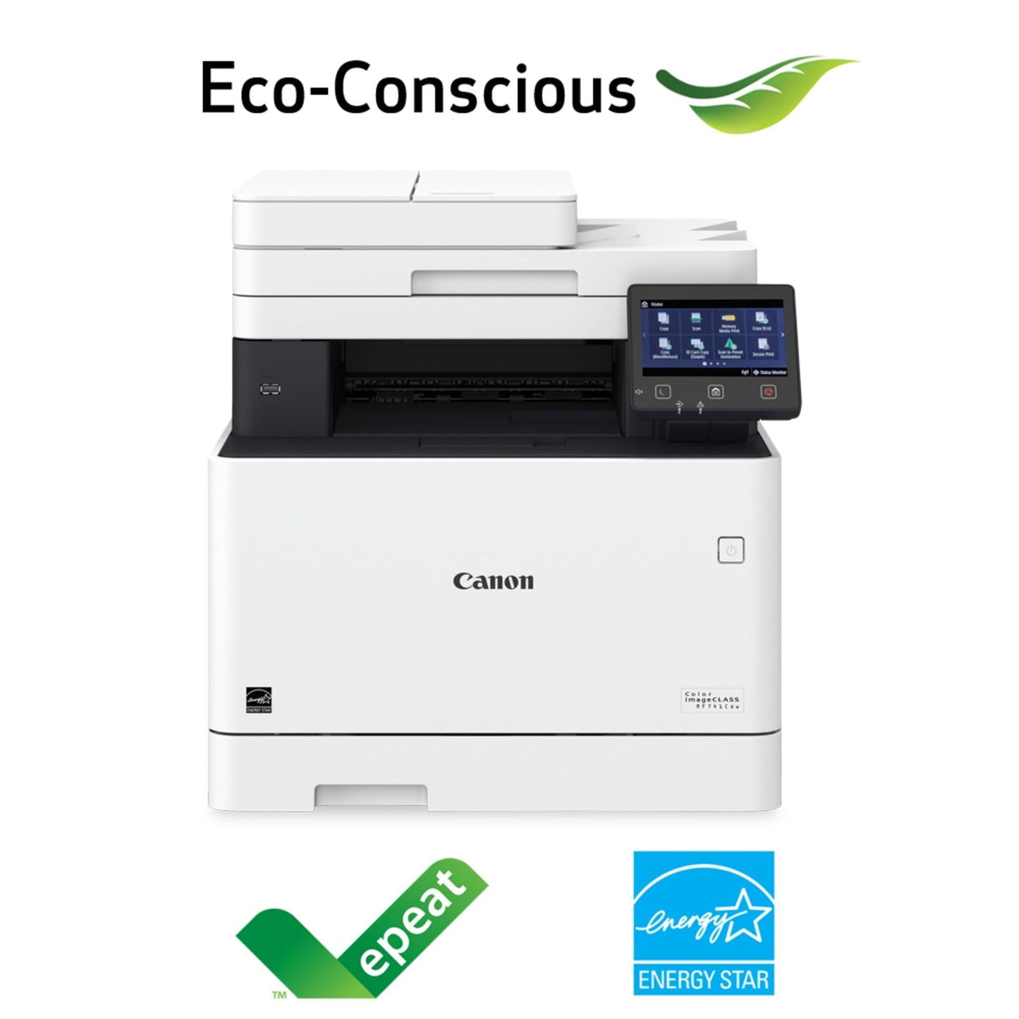 Canon Color imageCLASS MF751Cdw - Multifunction, Duplex, Wireless, Mobile-Ready Laser Printer with 3 Year Limited Warranty, White