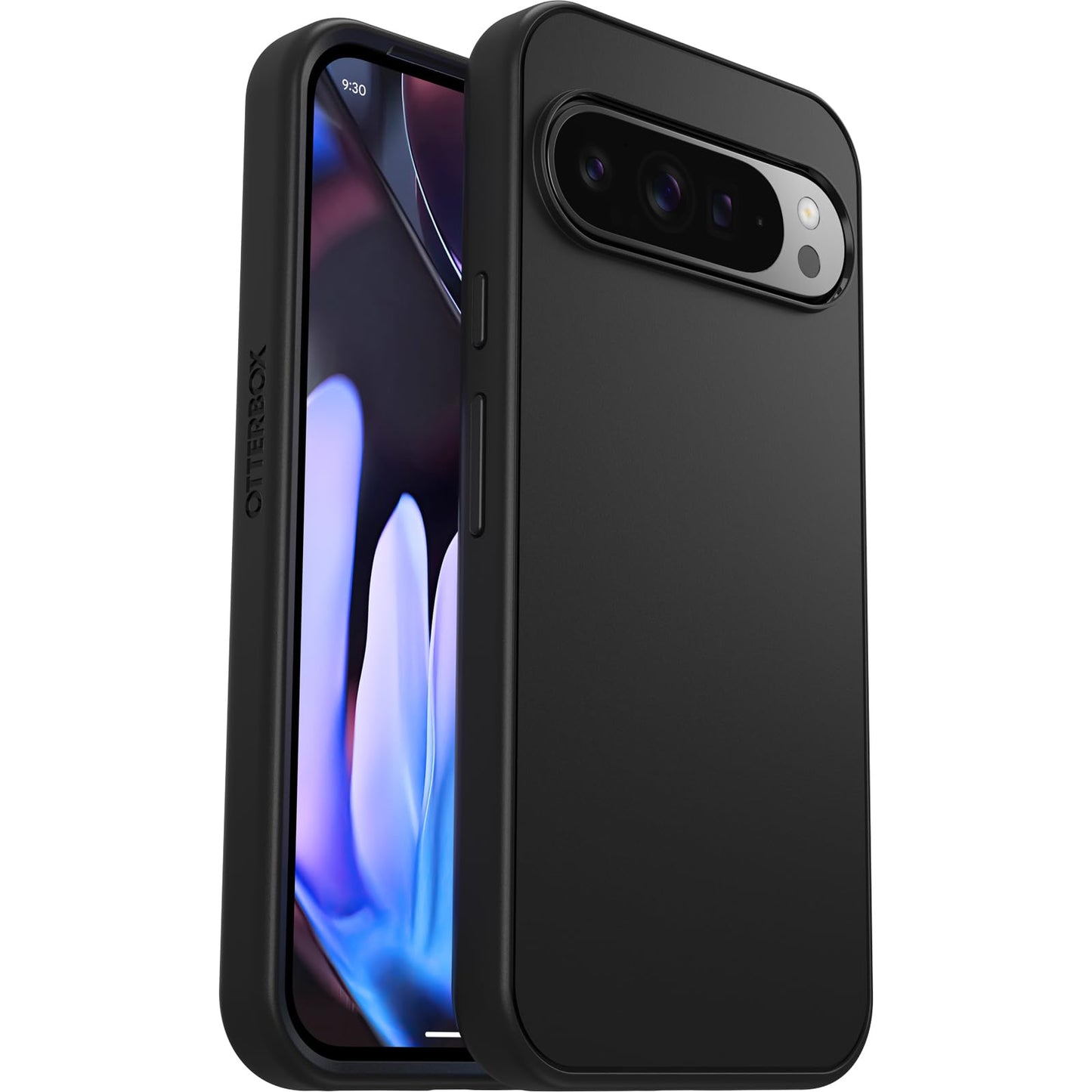 OtterBox Google Pixel 9 Pro XL Symmetry Series Case - Black, Ultra-Sleek, Wireless Charging Compatible, Raised Edges Protect Camera & Screen (Single Unit Ships in Polybag)