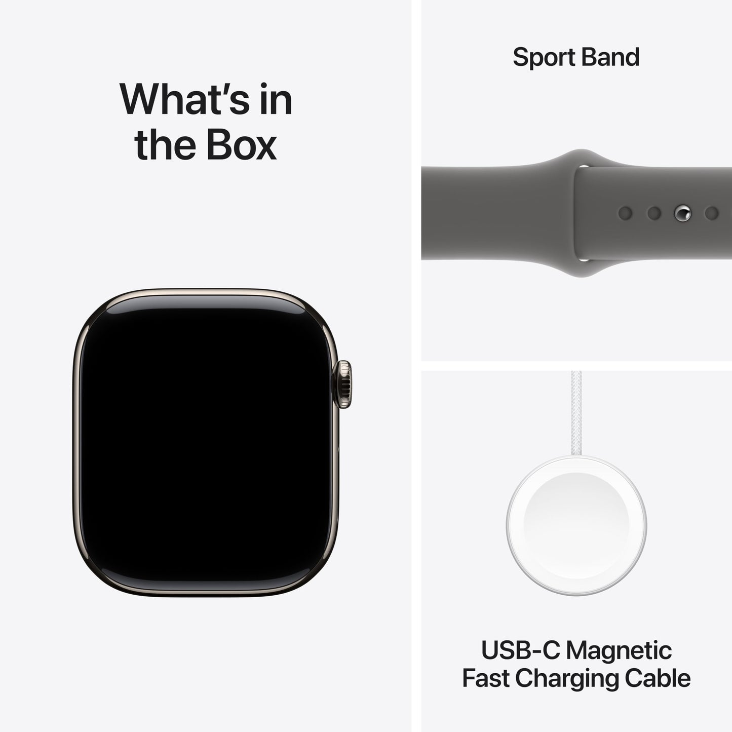 Apple Watch Series 10 [GPS + Cellular 42mm] with Jet Black Aluminium Case with Black Sport Band - S/M. Fitness Tracker, ECG App, Always-On Retina Display, Water Resistant