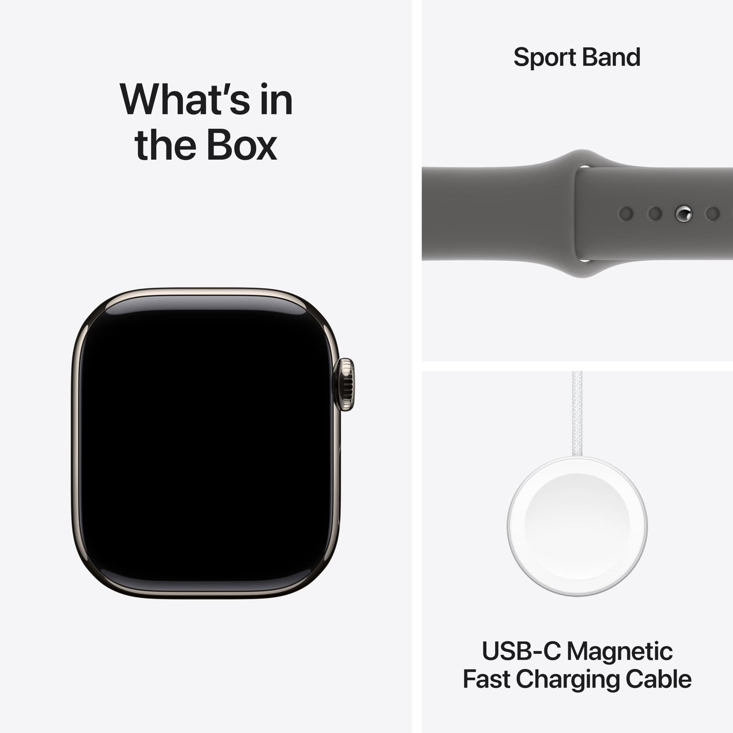 Apple Watch Series 10 [GPS + Cellular 42mm] with Jet Black Aluminium Case with Black Sport Band - S/M. Fitness Tracker, ECG App, Always-On Retina Display, Water Resistant