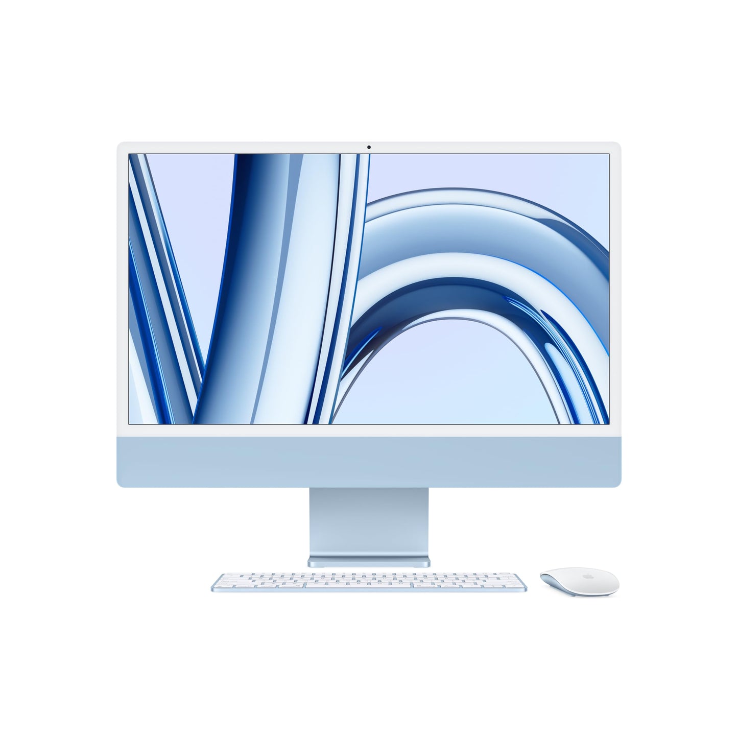 Apple 2023 iMac All-in-One Desktop Computer with M3 chip: 8-core CPU, 10-core GPU, 24-inch Retina Display, 8GB Unified Memory, 512GB SSD Storage, Matching Accessories. Works with iPhone/iPad; Silver