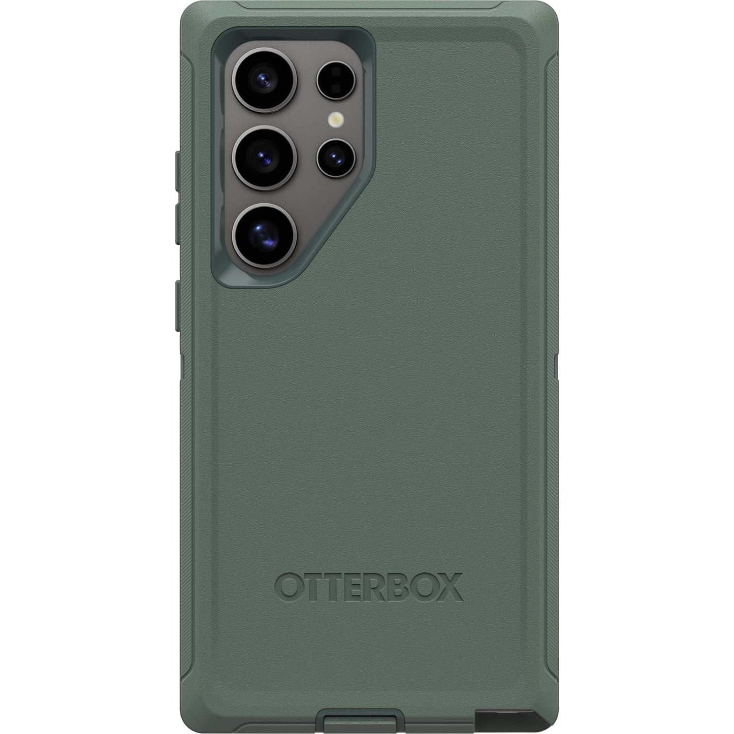 OtterBox Samsung Galaxy S24 Ultra Defender Series Case - FOREST RANGER (Green), rugged & durable, with port protection, includes holster clip kickstand