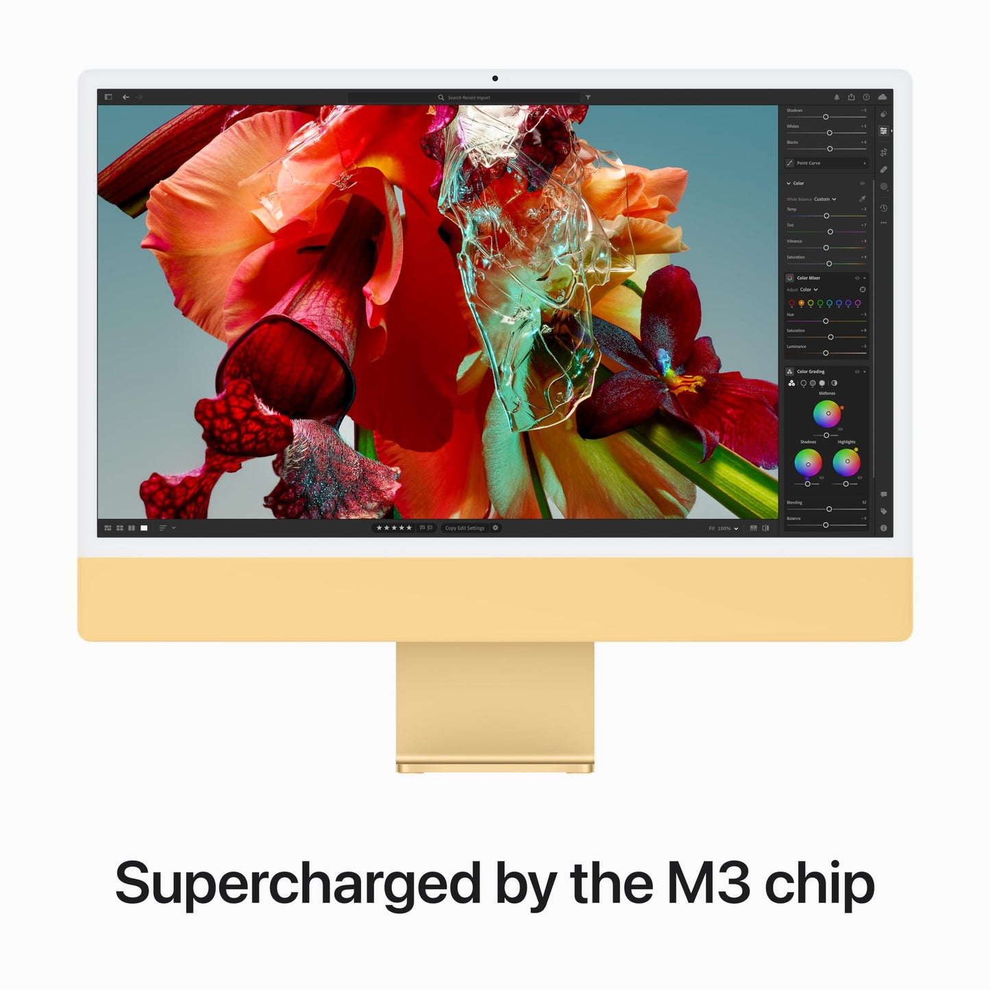 Apple 2023 iMac All-in-One Desktop Computer with M3 chip: 8-core CPU, 10-core GPU, 24-inch Retina Display, 8GB Unified Memory, 256GB SSD Storage, Matching Accessories. Works with iPhone/iPad; Pink